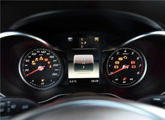奔驰GLC 2016款 GLC 200 4MATIC 中控类   仪表盘