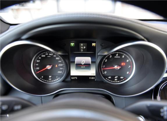 奔驰GLC 2016款 GLC 260 4MATIC 豪华型 中控类   仪表盘