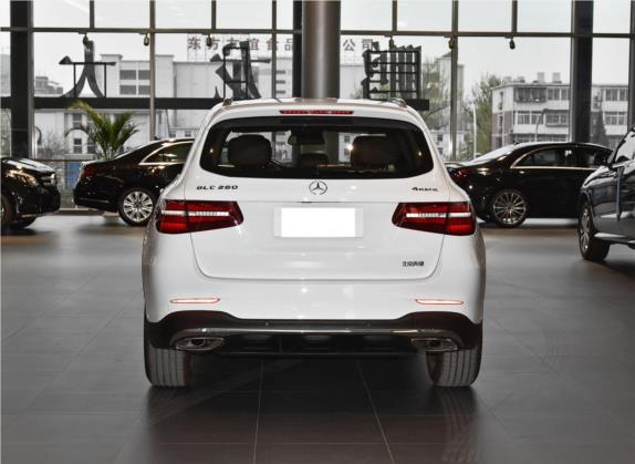 奔驰GLC 2018款 改款 GLC 260 4MATIC 豪华型 外观   正后