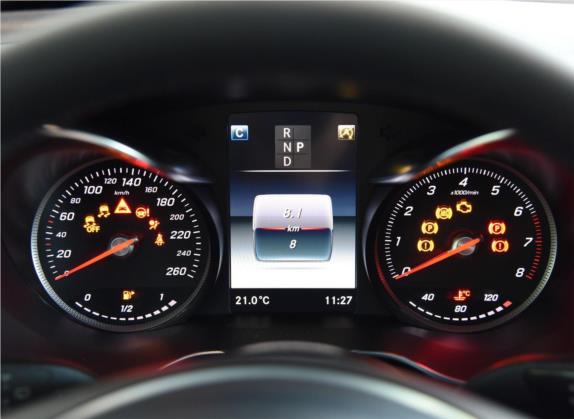 奔驰GLC 2019款 GLC 200 4MATIC 中控类   仪表盘