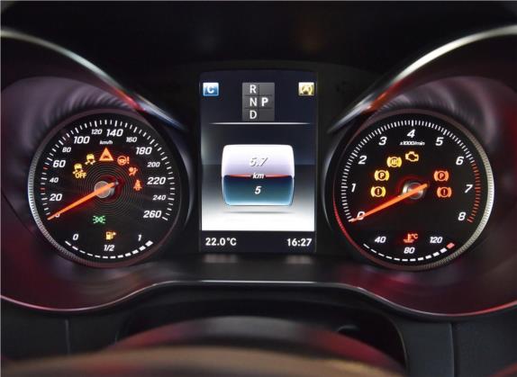 奔驰GLC 2019款 GLC 300 L 4MATIC 豪华型 中控类   仪表盘