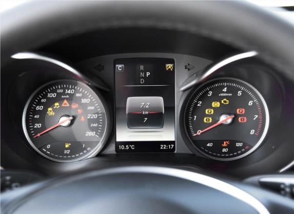 奔驰GLC 2019款 GLC 300 L 4MATIC 动感型 中控类   仪表盘