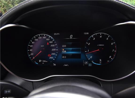 奔驰GLC 2020款 GLC 300 L 4MATIC 动感型 中控类   仪表盘