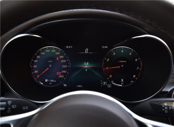 奔驰GLC 2020款 改款 GLC 300 L 4MATIC 豪华型 中控类   仪表盘