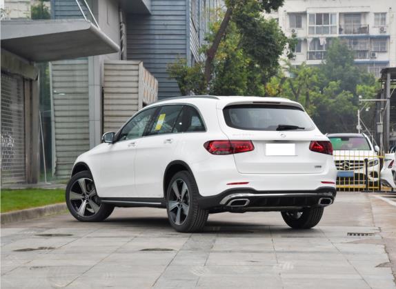 奔驰GLC 2022款 改款 GLC 300 L 4MATIC 豪华型 外观   斜后