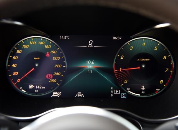 奔驰GLC 2022款 改款二 GLC 300 L 4MATIC 豪华型 中控类   仪表盘