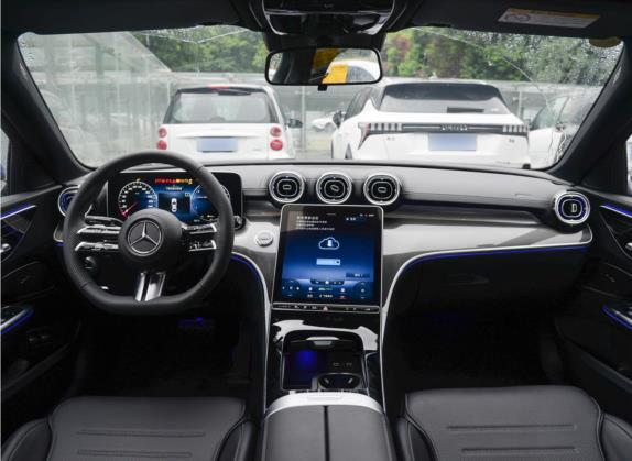 奔驰C级新能源 2023款 C 350 eL 中控类   中控全图