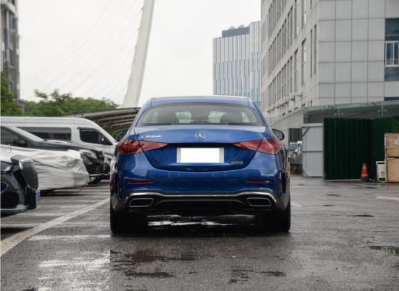 奔驰C级新能源 2023款 C 350 eL 外观   正后