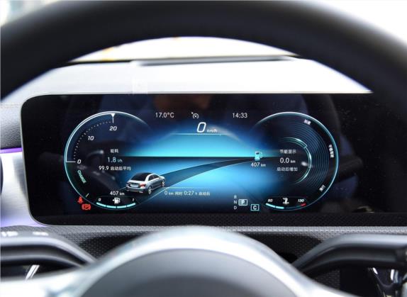 奔驰A级 2019款 A 200 L 运动轿车先行特别版 中控类   仪表盘