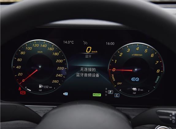 奔驰E级新能源 2022款 改款 E 350 e L 插电式混合动力运动轿车 中控类   仪表盘