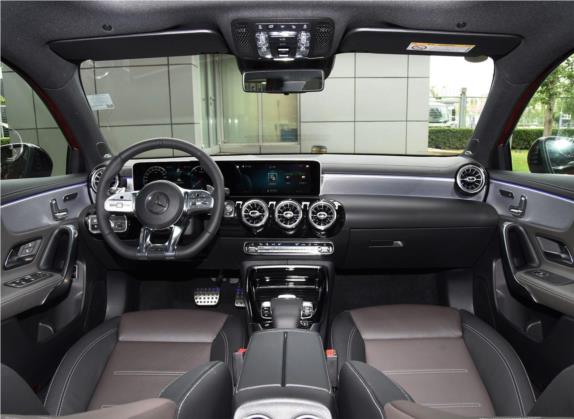 奔驰A级AMG 2019款 AMG A 35 L 4MATIC 中控类   中控全图