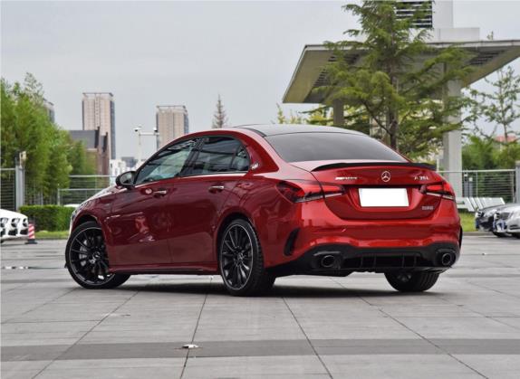 奔驰A级AMG 2019款 AMG A 35 L 4MATIC 外观   斜后