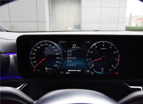 奔驰A级AMG 2019款 AMG A 35 L 4MATIC 中控类   仪表盘