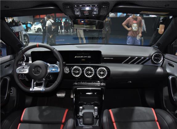 奔驰A级AMG 2021款 AMG A 35 L 4MATIC 炽夜特别版 中控类   中控全图