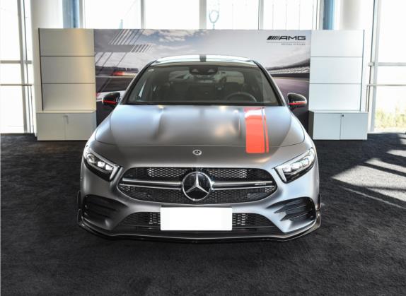 奔驰A级AMG 2021款 AMG A 35 L 4MATIC 炽夜特别版 外观   正前