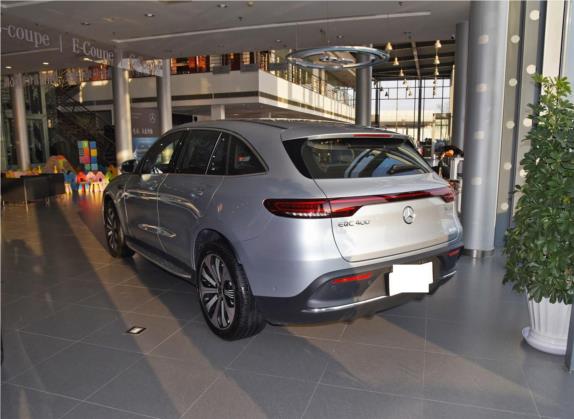 奔驰EQC 2020款 EQC 400 4MATIC 创世代 1886限量版 外观   斜后