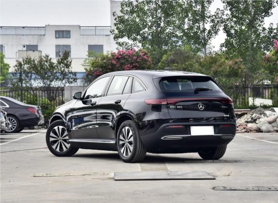 奔驰EQC 2020款 EQC 350 4MATIC 外观   斜后