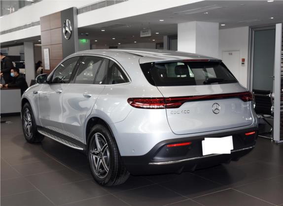 奔驰EQC 2021款 EQC 400 4MATIC 外观   斜后