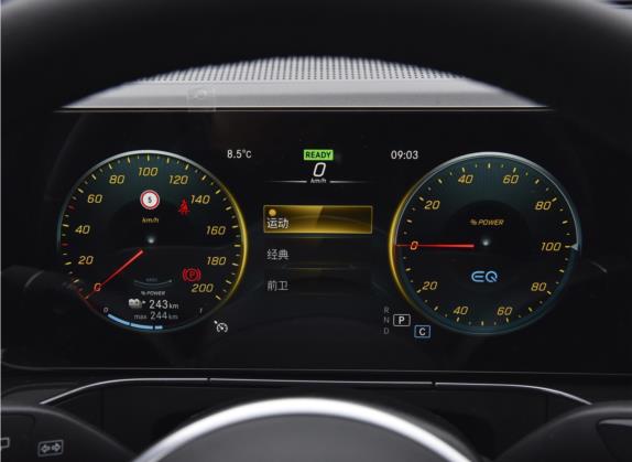 奔驰EQC 2022款 EQC 350 4MATIC 中控类   仪表盘