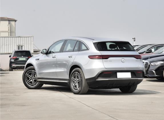 奔驰EQC 2022款 EQC 400 4MATIC 外观   斜后