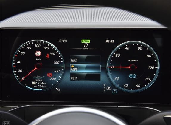 奔驰EQC 2022款 EQC 350 4MATIC 特别版 中控类   仪表盘