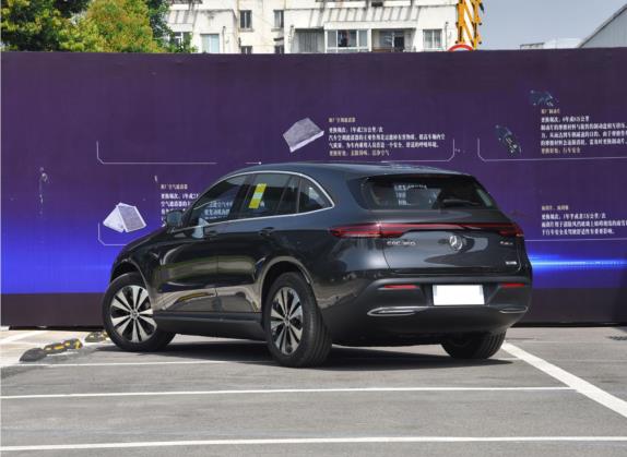 奔驰EQC 2022款 改款 EQC 350 4MATIC 外观   斜后