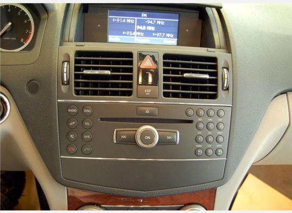 奔驰C级 2008款 C 200K 标准型 中控类   中控台