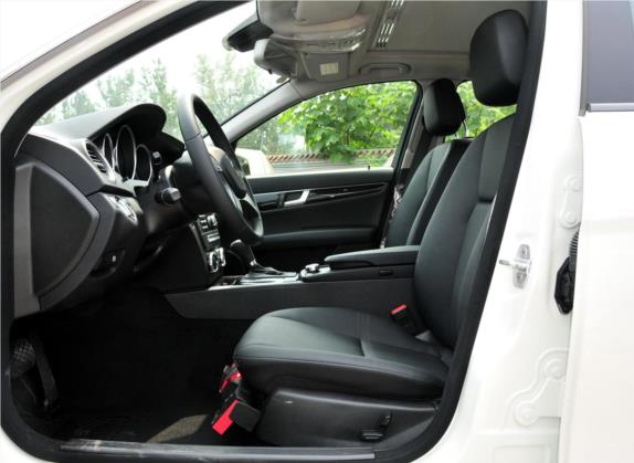 奔驰C级 2011款 C 180K 经典型 车厢座椅   前排空间