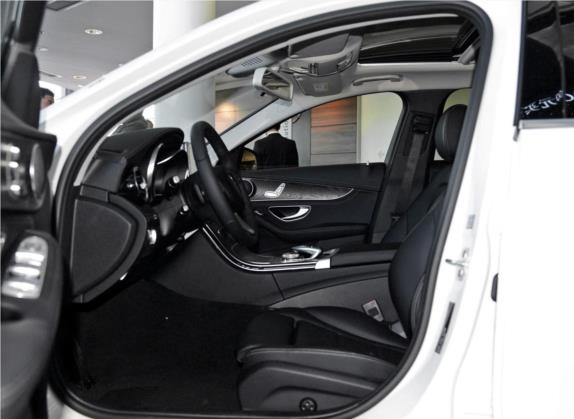 奔驰C级 2015款 C 180 L 运动型 车厢座椅   前排空间