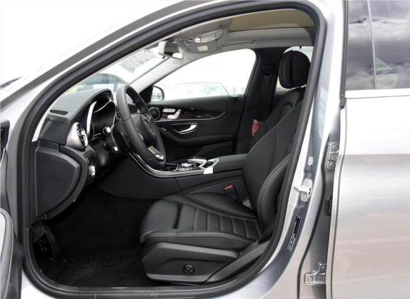 奔驰C级 2015款 C 200 L 4MATIC 车厢座椅   前排空间