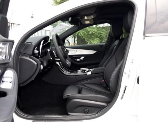 奔驰C级 2015款 C 200 运动版 4MATIC 车厢座椅   前排空间