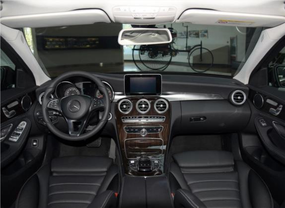 奔驰C级 2015款 改款 C 200 L 中控类   中控全图