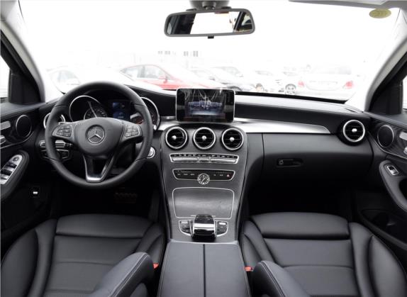 奔驰C级 2015款 改款 C 200 L 运动型 中控类   中控全图