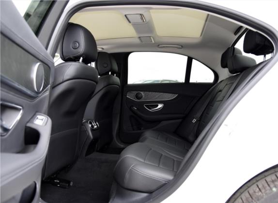 奔驰C级 2015款 改款 C 200 L 运动型 车厢座椅   后排空间