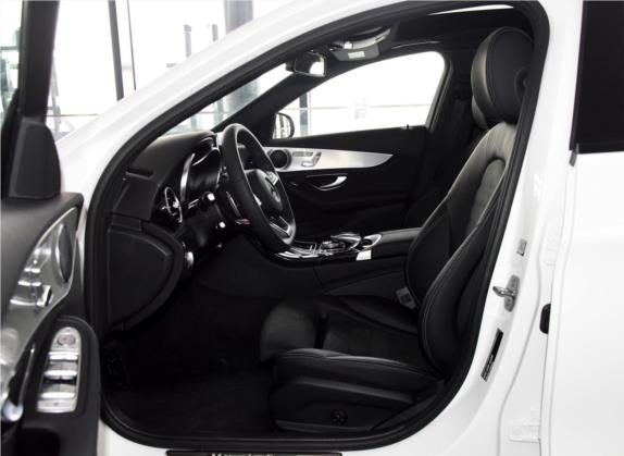 奔驰C级 2016款 C 200 运动版 4MATIC 车厢座椅   前排空间