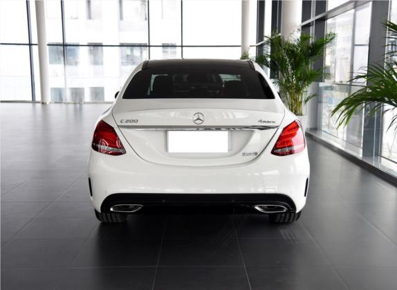 奔驰C级 2016款 C 200 运动版 4MATIC 外观   正后