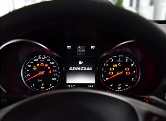 奔驰C级 2016款 C 200 运动版 4MATIC 中控类   仪表盘