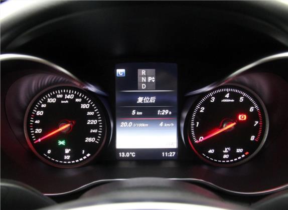 奔驰C级 2017款 C 300 运动版 中控类   仪表盘