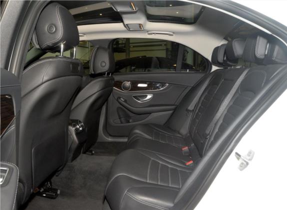 奔驰C级 2017款 改款 C 200 L 4MATIC 车厢座椅   后排空间