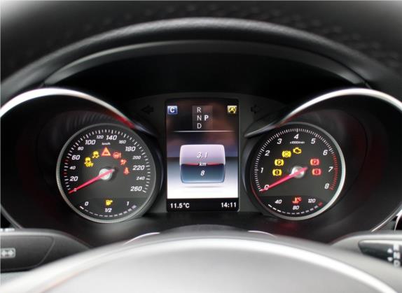 奔驰C级 2018款 C 200 L 4MATIC 运动版 中控类   仪表盘