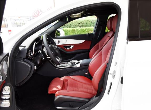 奔驰C级 2018款 C 200 成就特别版 车厢座椅   前排空间