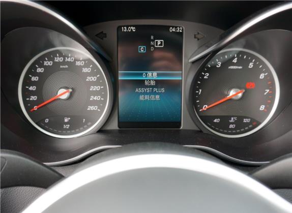 奔驰C级 2019款 C 180 L 动感型运动版 中控类   仪表盘