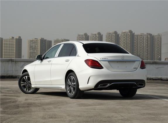 奔驰C级 2020款 C 200 L 动感型运动版 外观   斜后