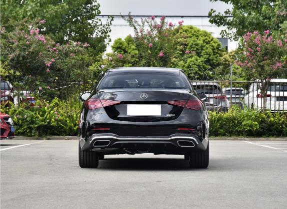 奔驰C级 2022款 C 260 L 运动版 外观   正后