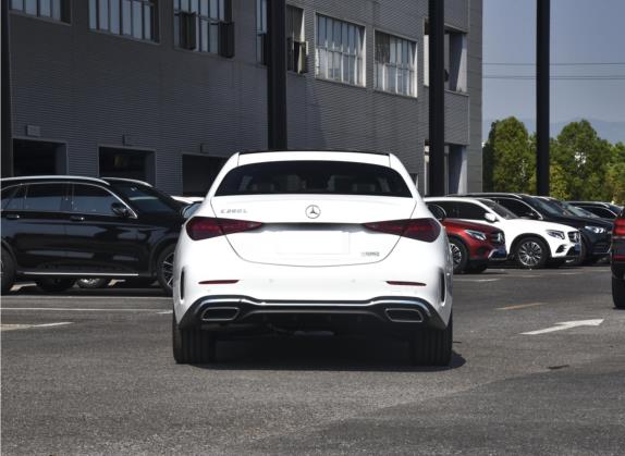 奔驰C级 2023款 C 260 L 运动版 外观   正后