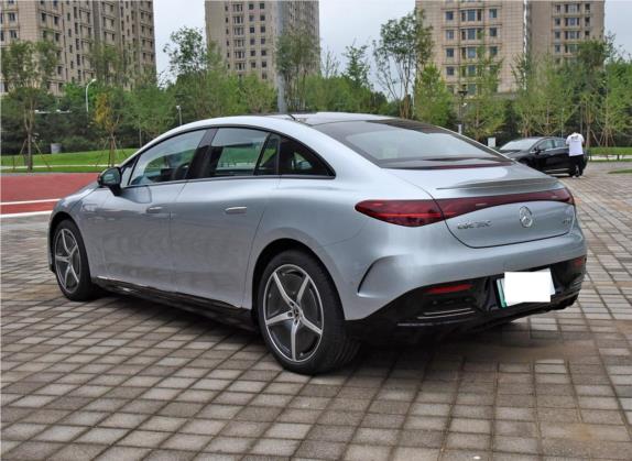 奔驰EQE 2022款 350 先型特别版 外观   斜后