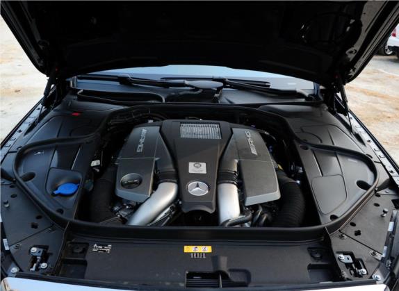 奔驰S级AMG 2014款 AMG S 63 L 4MATIC 其他细节类   发动机舱
