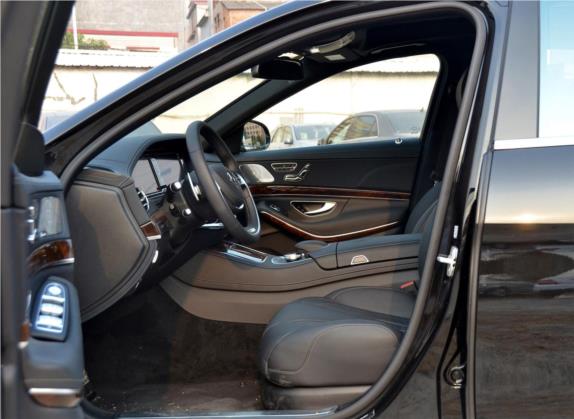 奔驰S级AMG 2014款 AMG S 63 L 4MATIC 车厢座椅   前排空间