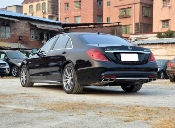 奔驰S级AMG 2014款 AMG S 63 L 4MATIC 外观   斜后