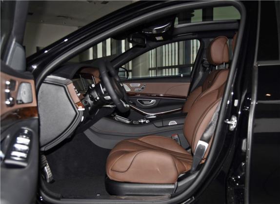 奔驰S级AMG 2015款 AMG S 63 L 4MATIC 车厢座椅   前排空间